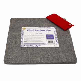 Authentic 100% New Zealand Wool Pressing Pad Atezch Wool Pressing Ironing Mat 13x14inch Perfect for Traveling and Quilting Holds Heat 