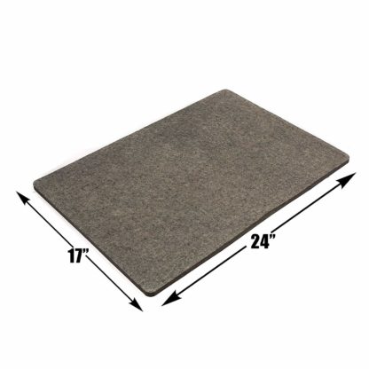 Wool Pressing Mat for Quilting 17 X 24 Extra Large Felt Ironing Pad，100%  New Zealand Wool for Ironing,Cutting on Ironing Board